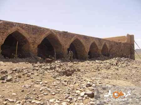 کاروانسرای شگفت انگیز قلعه خرگوشی در بیابان های یزد، عکس کاروانسرای شگفت انگیز قلعه خرگوشی در بیابان های یزد، عکس