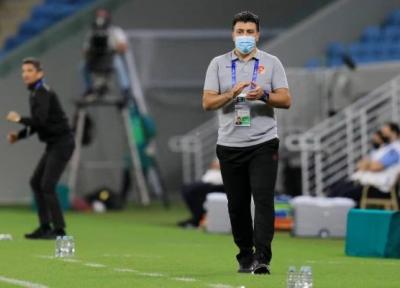 خبرنگاران مربی تیم فوتبال پدیده: اعتراض پرسپولیس به چمن ورزشگاه حاشیه سازی بود