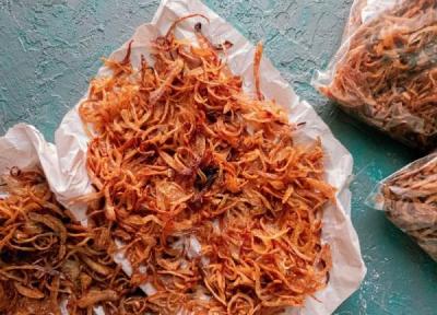 9 طرز تهیه پیاز داغ مجلسی ، یادت میدم پیاز داغ بدون روغن درست کنی!